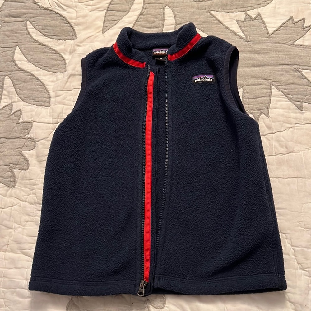 Patagonia fleece vest 5T